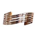 1920s filigree bangle bracelet