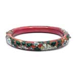 Cloisonne bangle bracelet