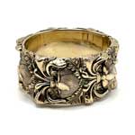 1950s Rococo bangle bracelet