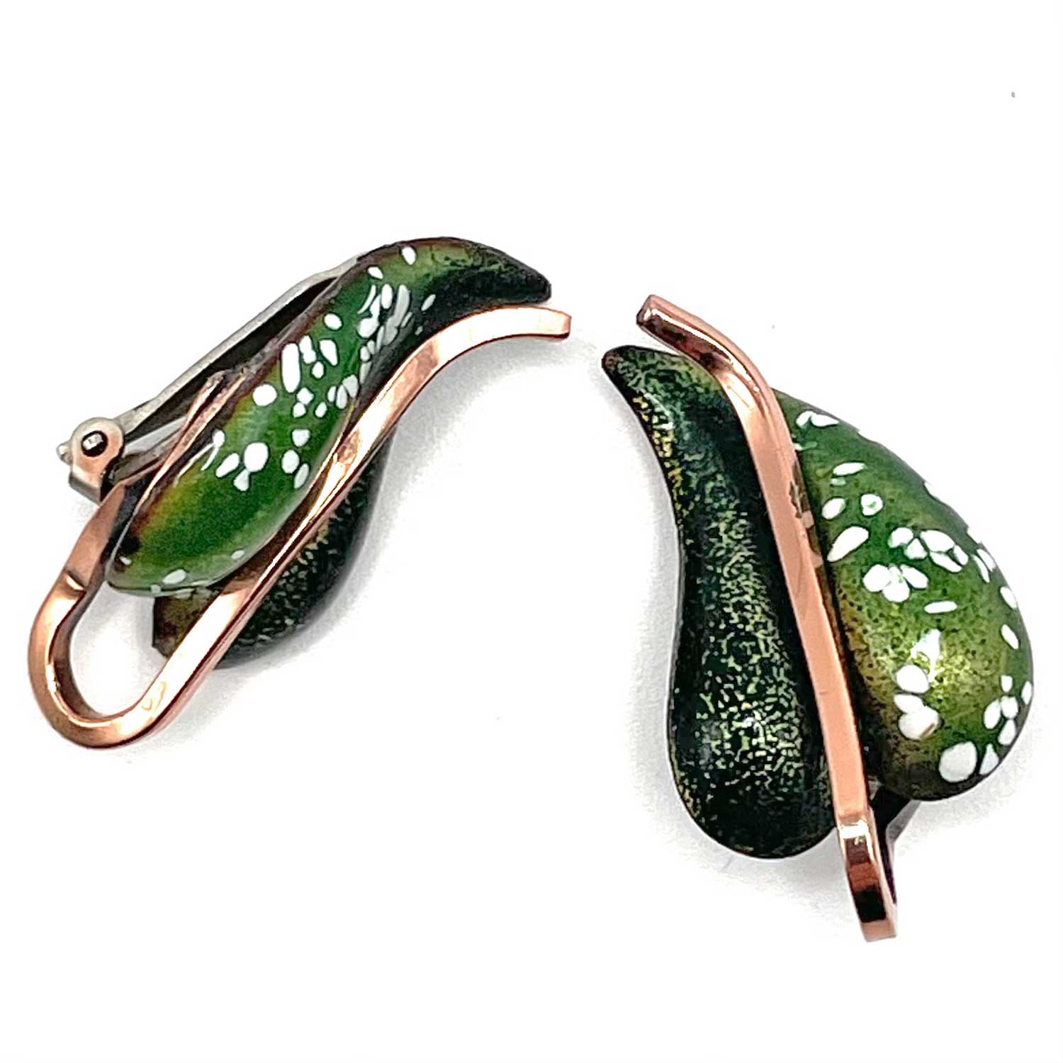 Renior Matisse enameled copper bangle bracelet