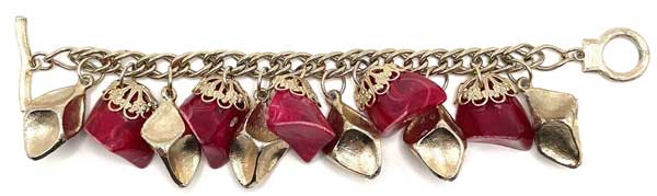 vintage charm bracelet