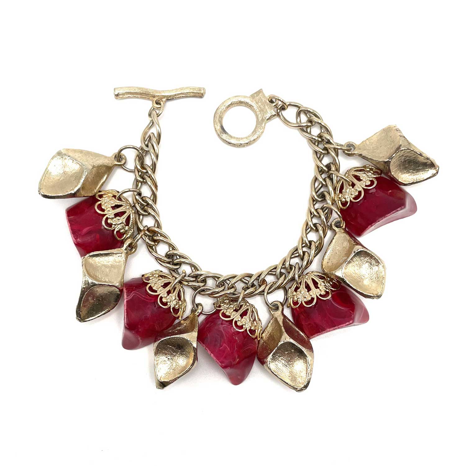 vintage charm bracelet