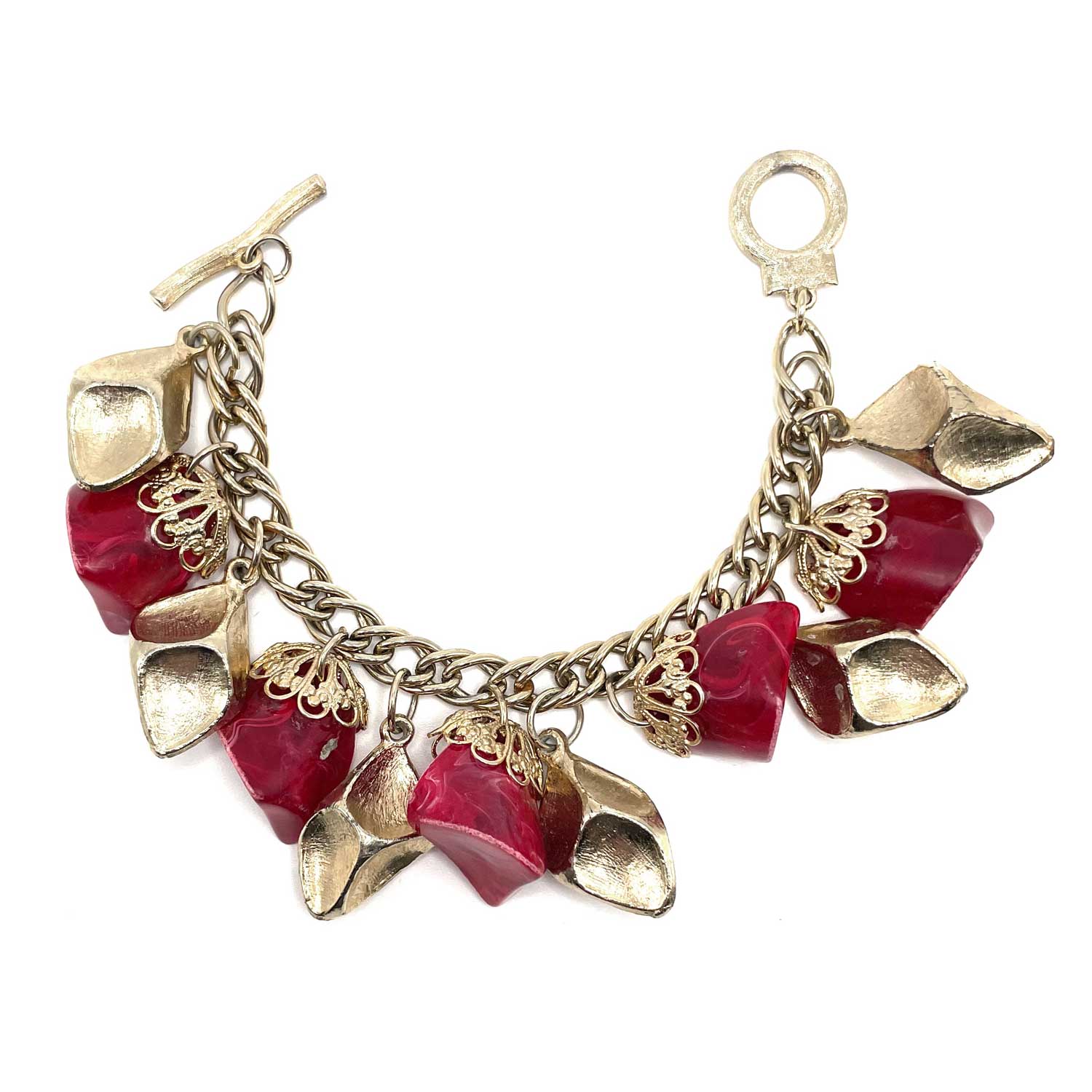 vintage charm bracelet