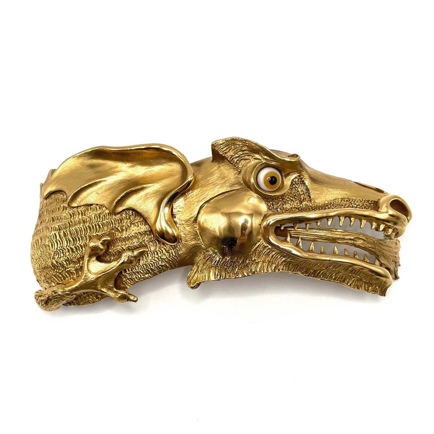 Chistopher Ross Dragon belt buckle