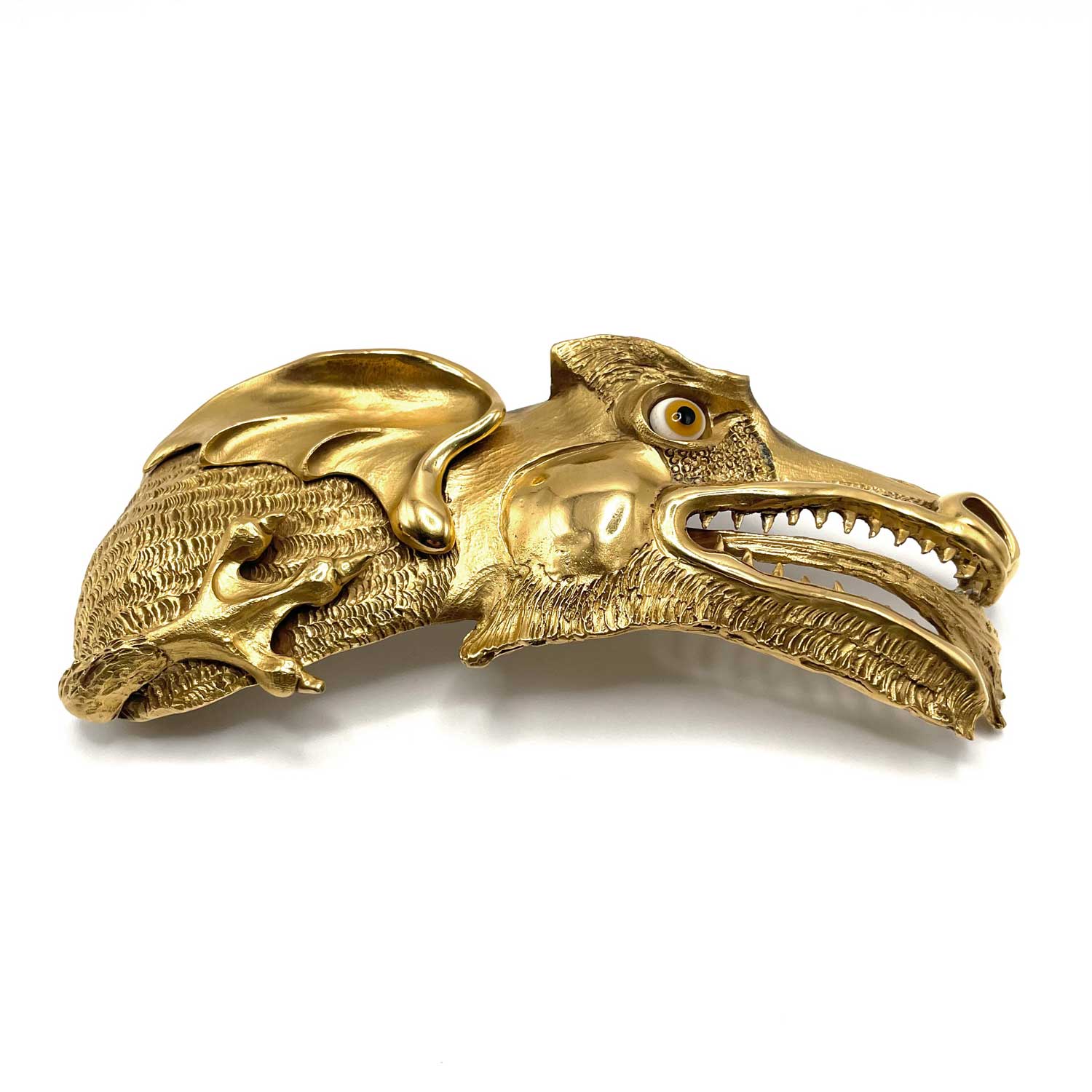 Chistopher Ross Dragon belt buckle