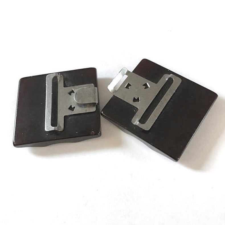 bakelite belt buckle