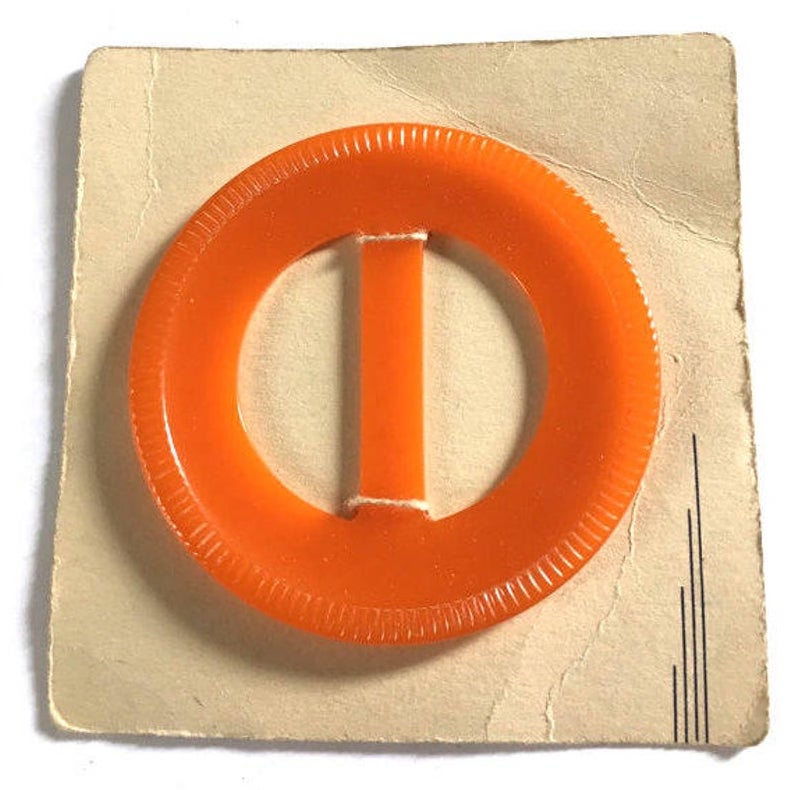 bakelite belt buckle