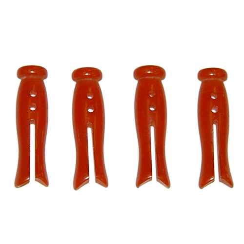 1930's clothespin bakelite buttons