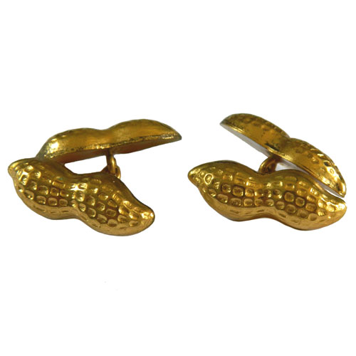 Antique peanut cufflinks