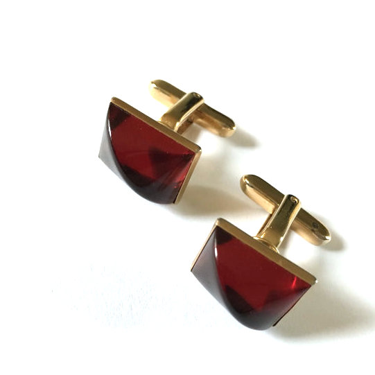 red cuff links