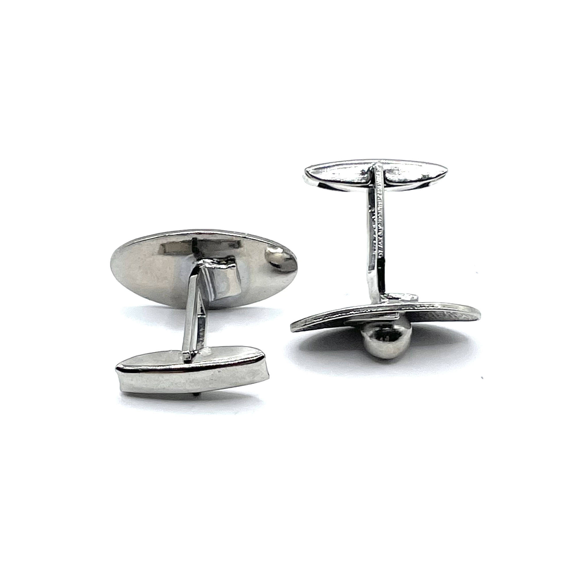 1960's silvertone cufflinks