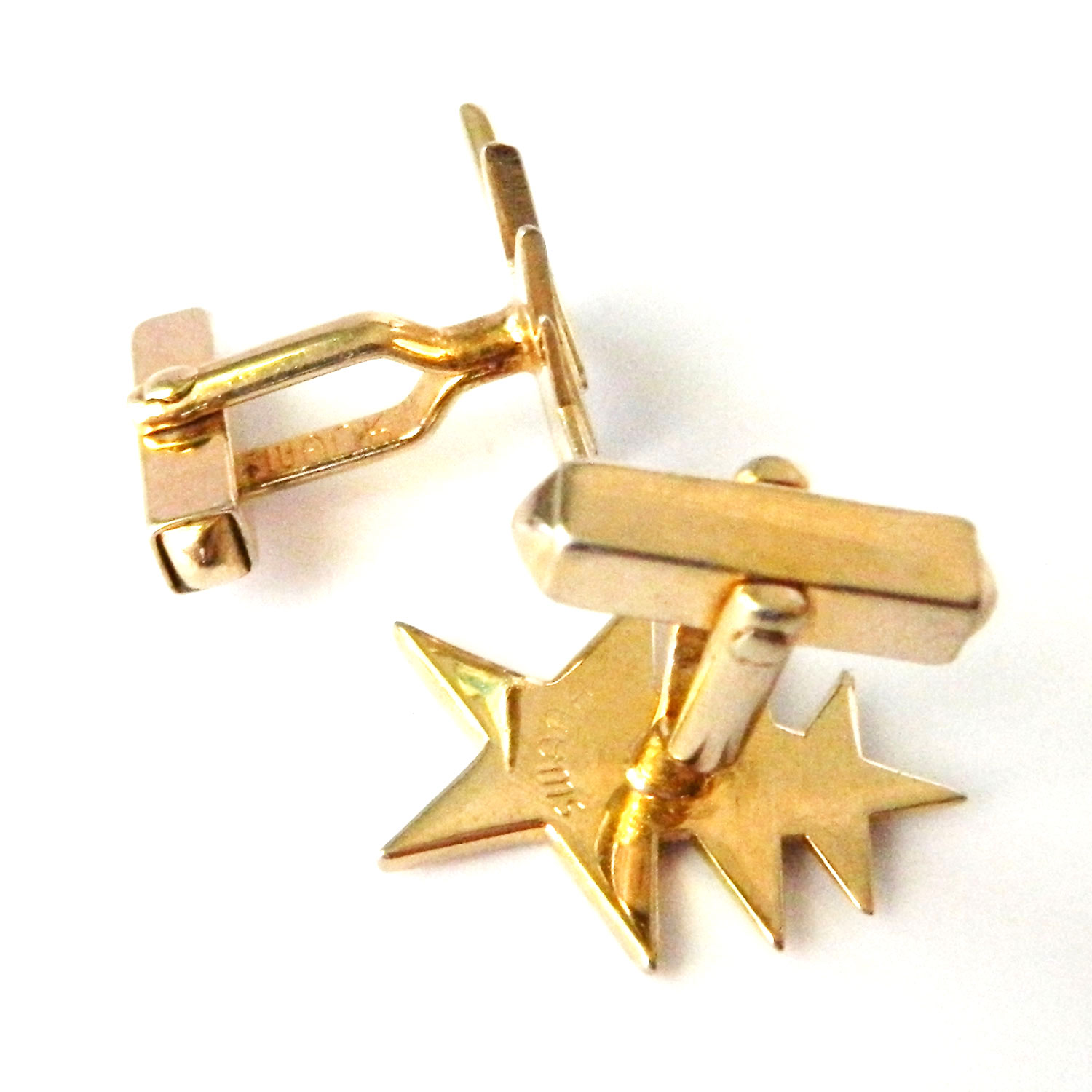 Shooting star cuff links