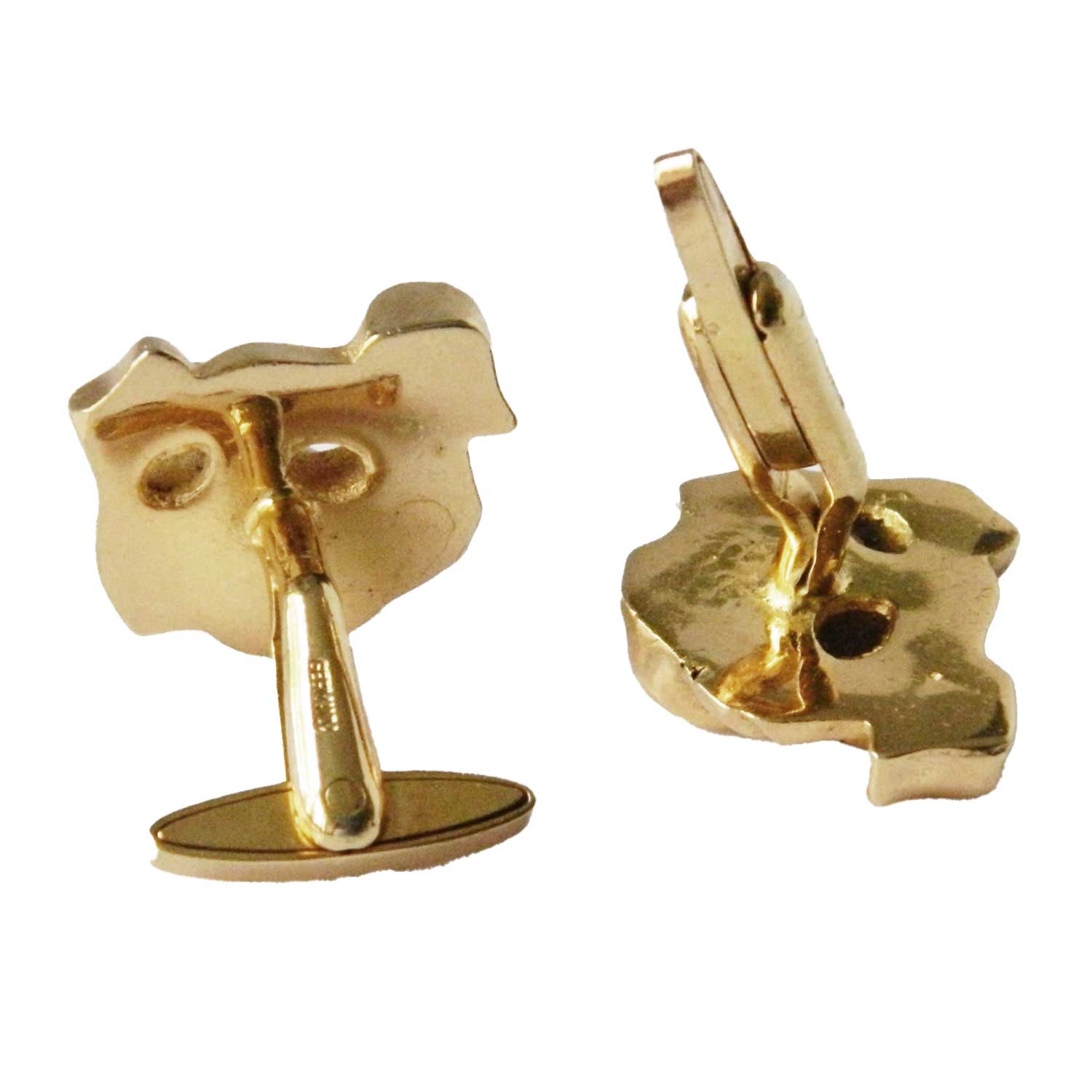 Gross&eacute; bull dog cuff links