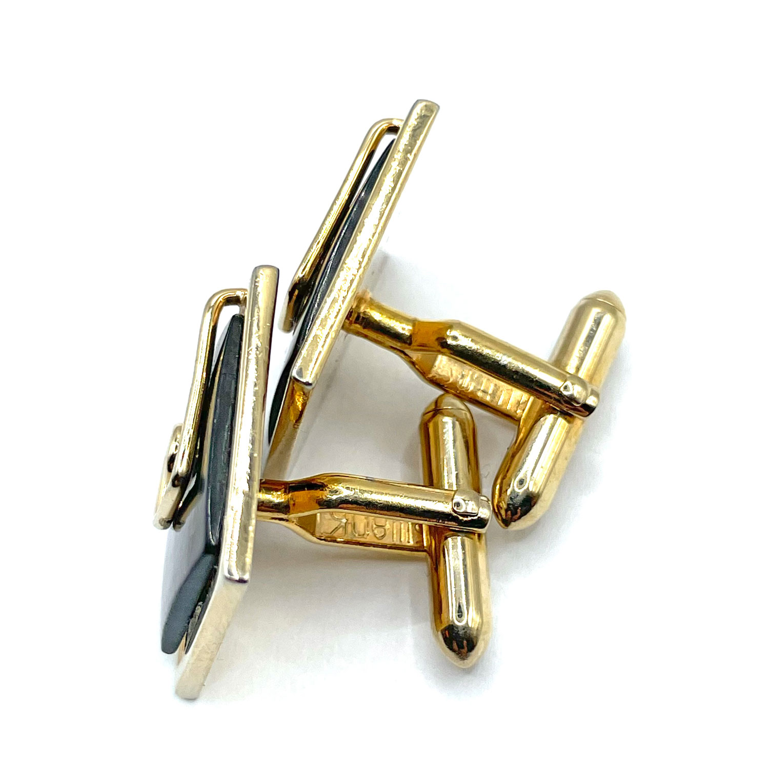 Swank Abalone Cuff Links
