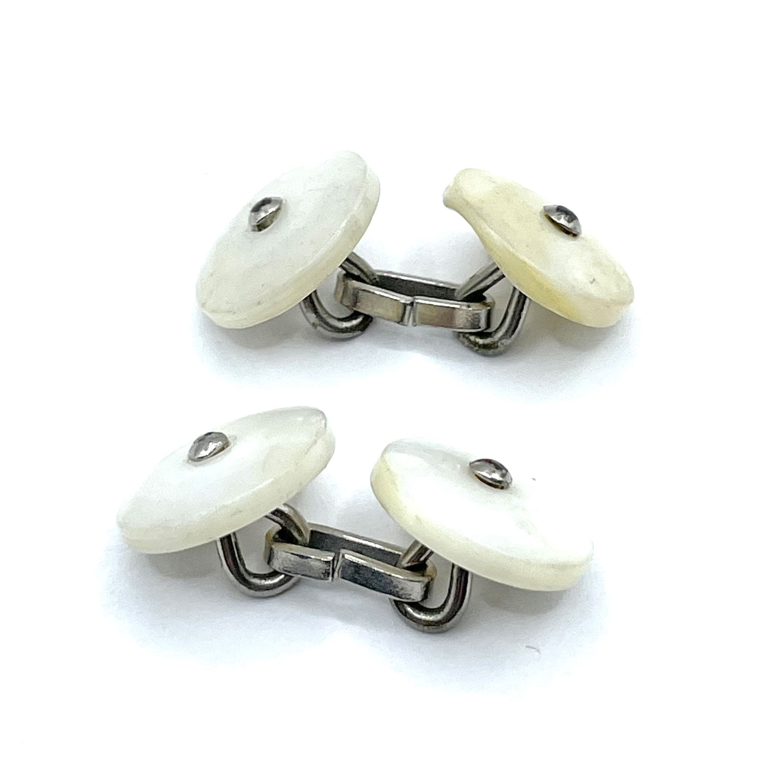 antique mother of pearl cufflinks