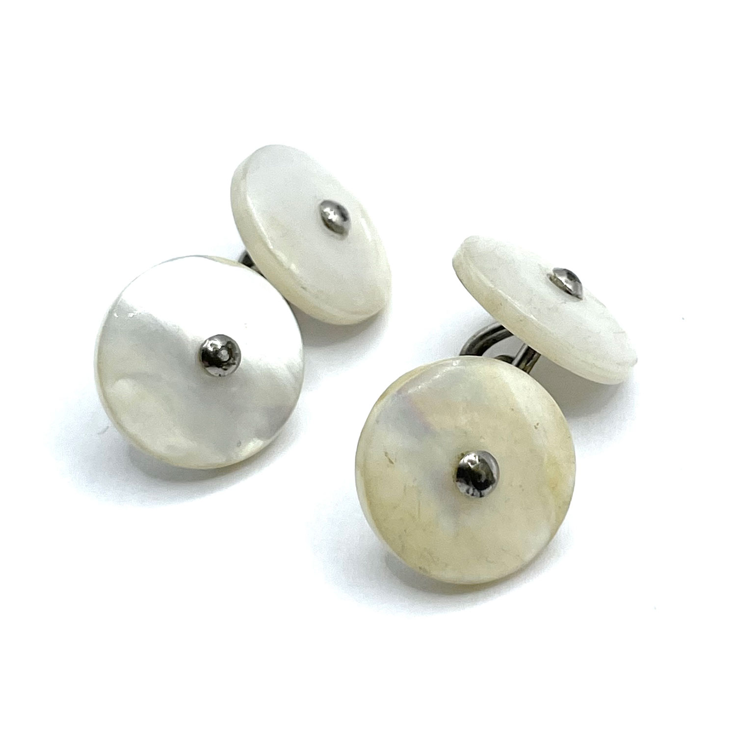 antique mother of pearl cufflinks