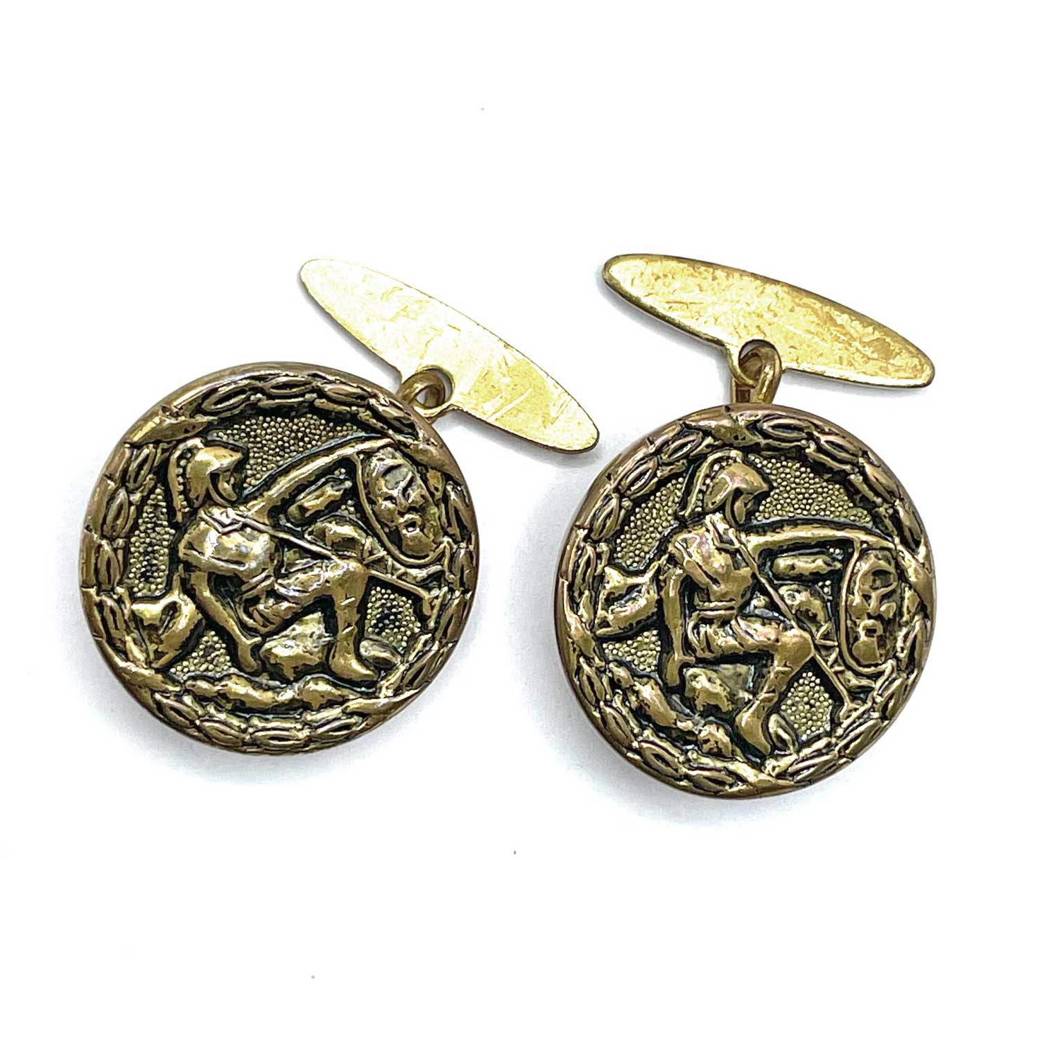 Roman God Mars Cufflinks