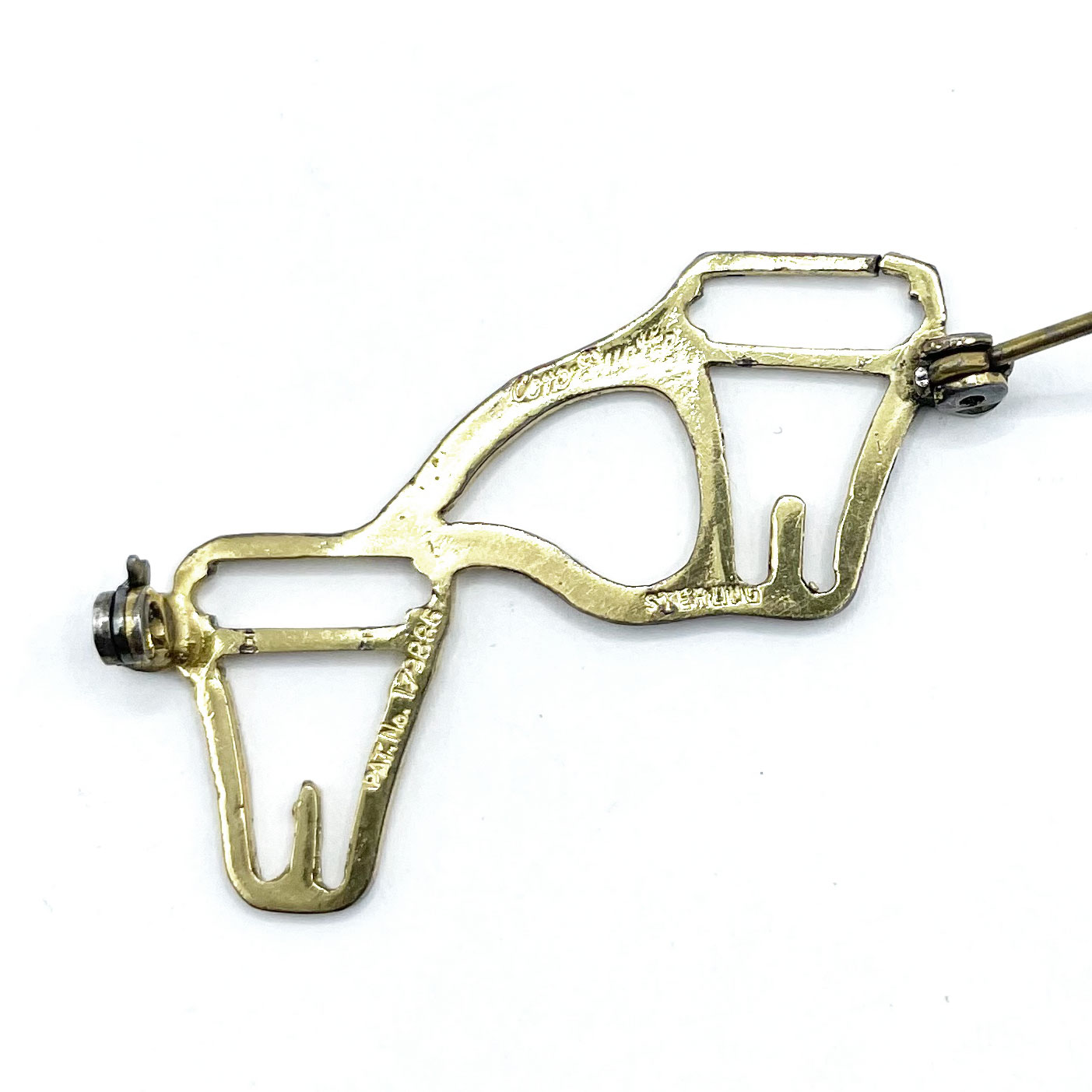 1940s Coro Craft Duette Brooch Clip