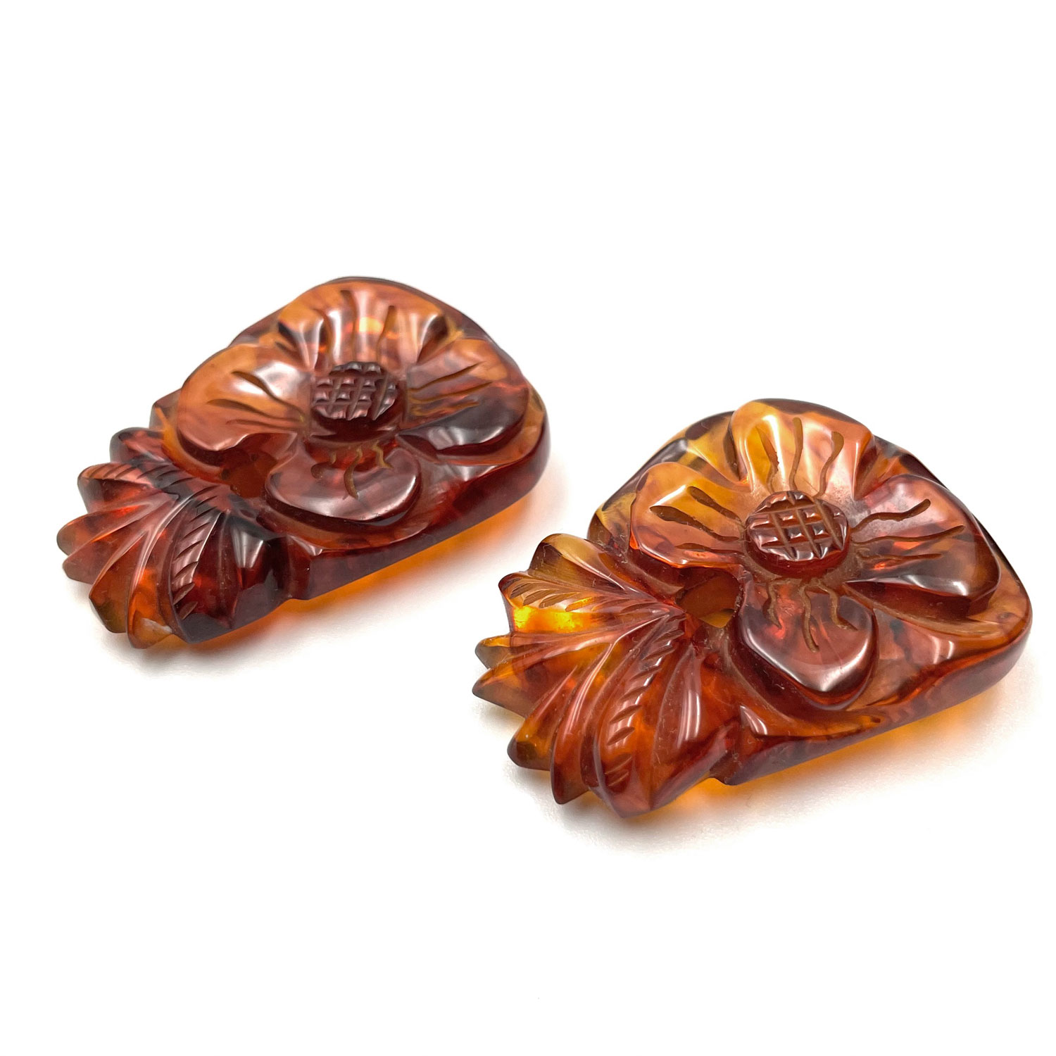 bakelite dress clips