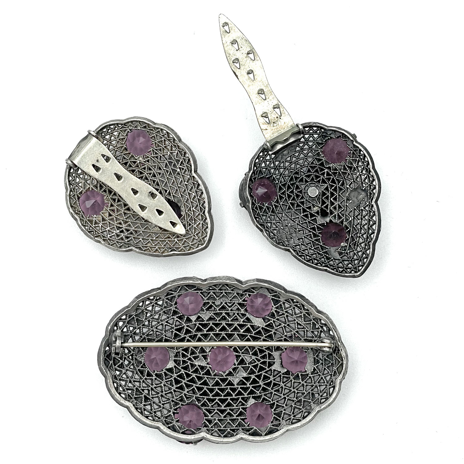 Art Deco shoe clips