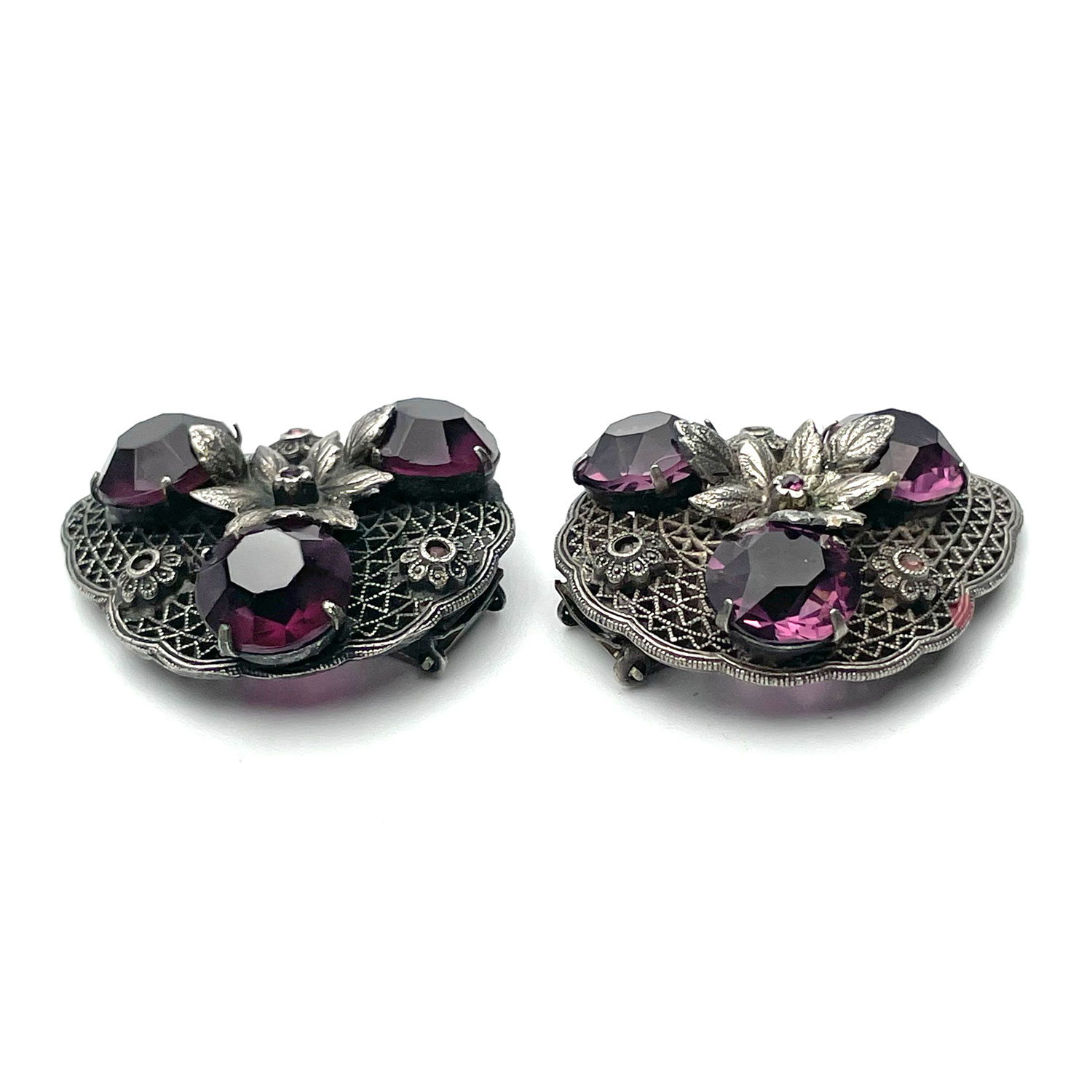 Art Deco shoe clips