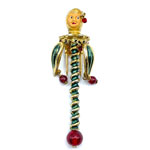 1930s jester dress clip