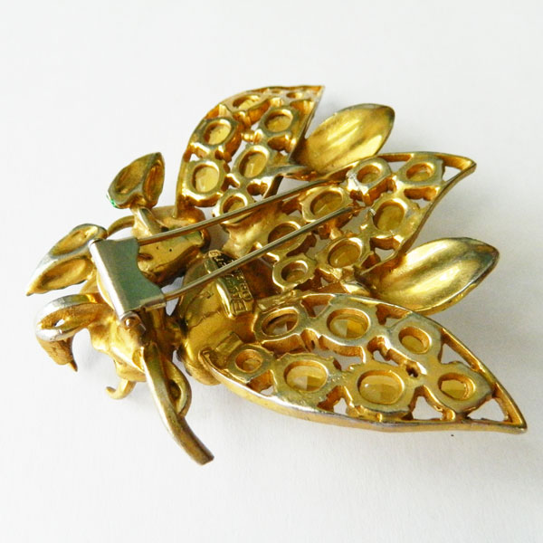 1940s Eisenberg dress clip