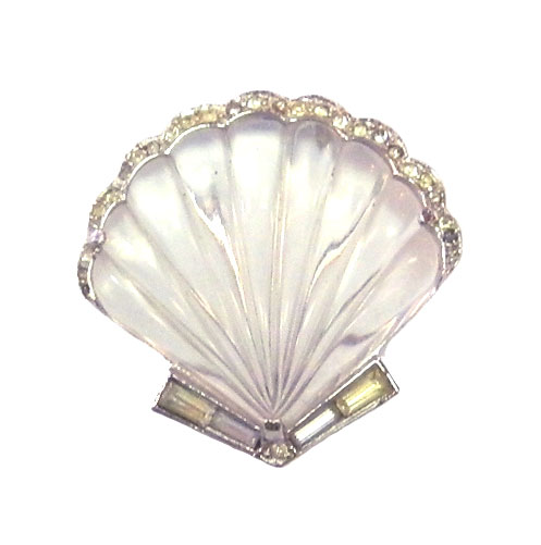 Trifari lucite fur clip