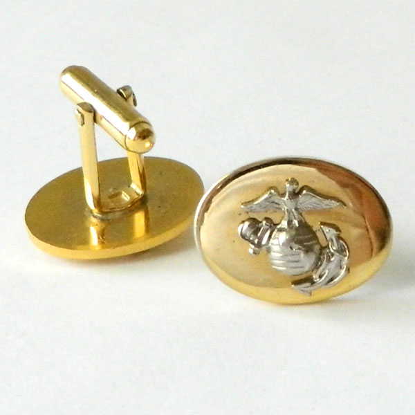 US Navy cufflink and tie clip set