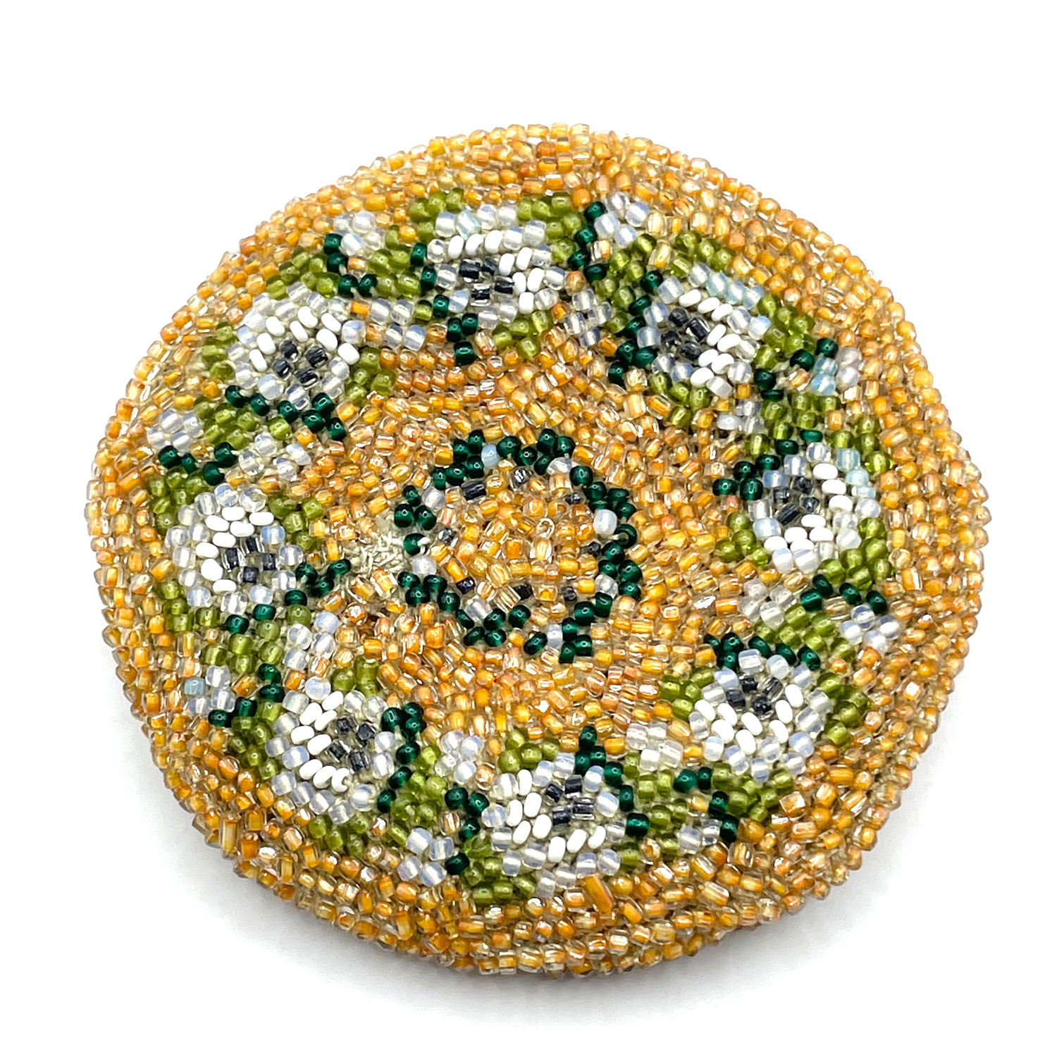 Antique beaded coin purse