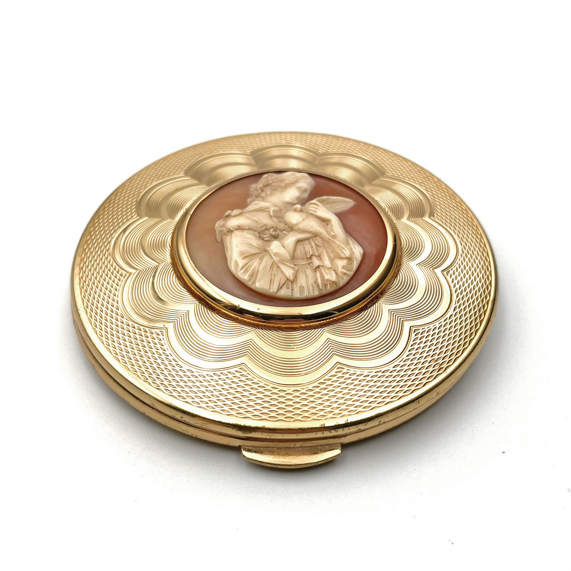 Vintage 1940s Kigu Cameo Compact