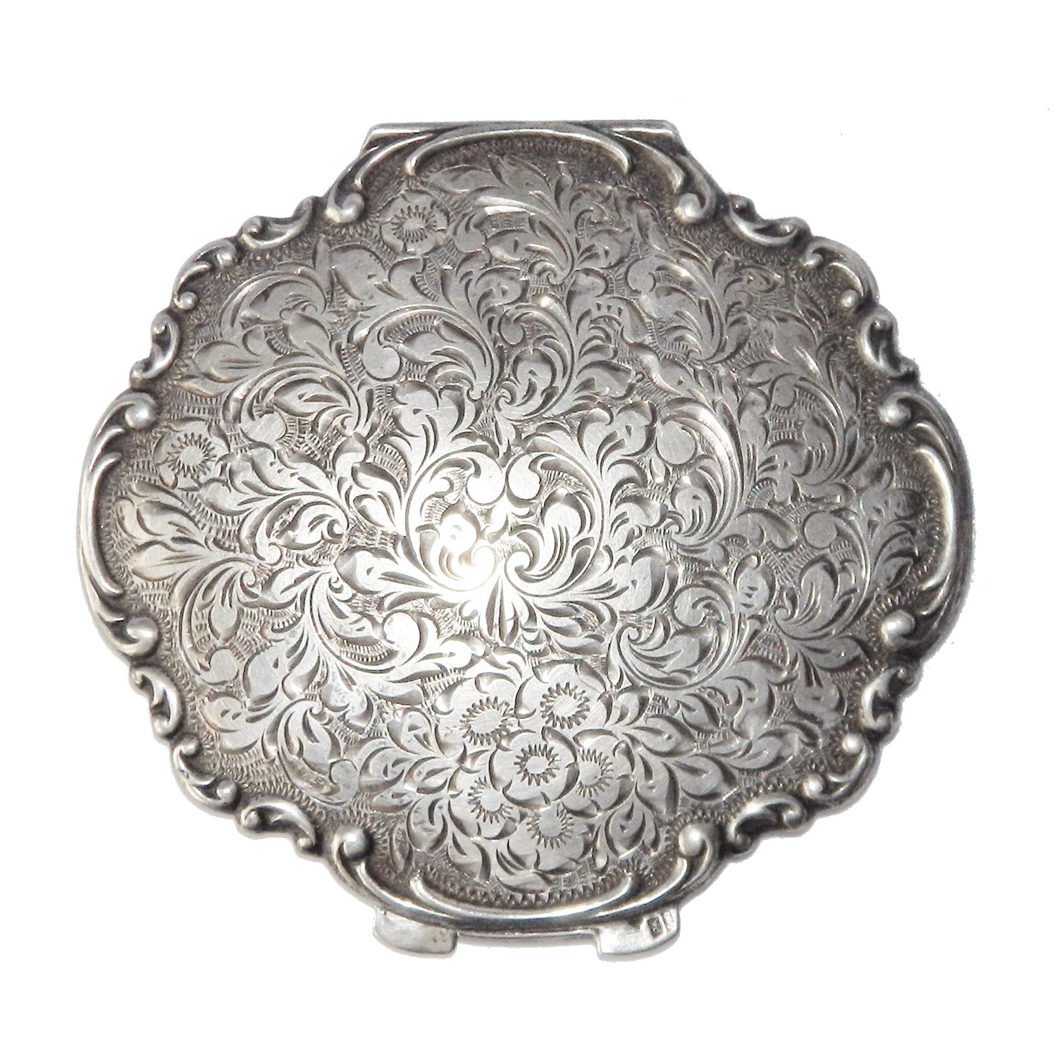 Sterling silver compact