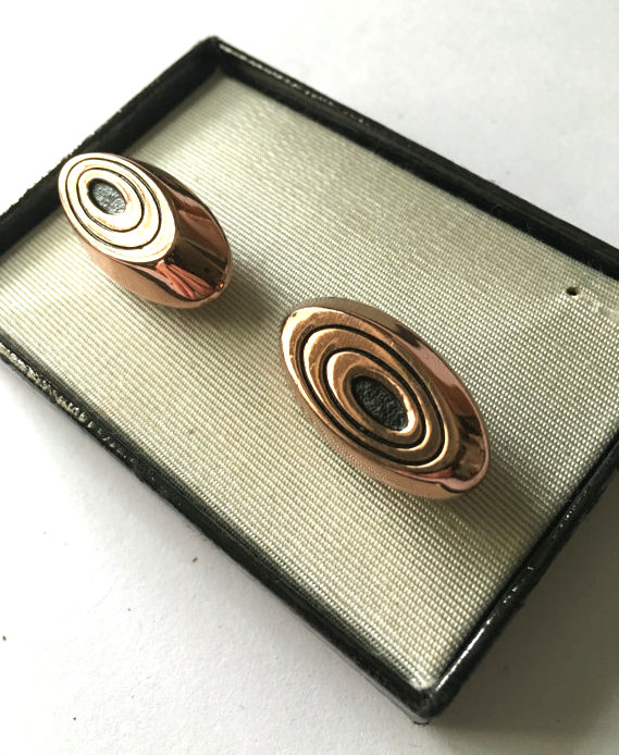 Mid-century modern cufflinks