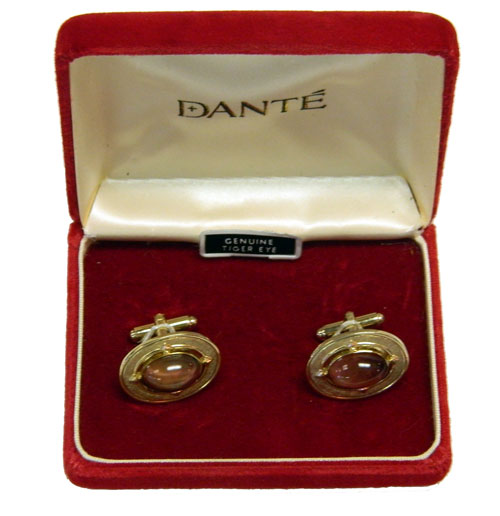 1950's Hickok cuff link and tie clip set