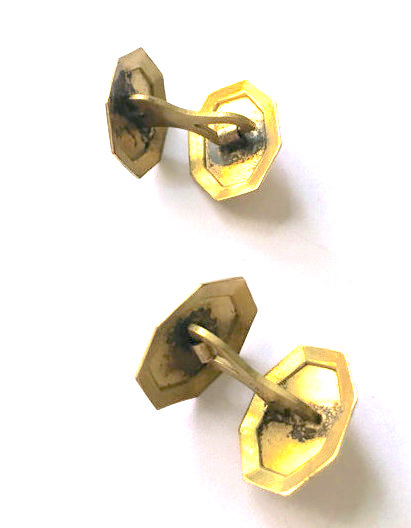 art deco cufflinks