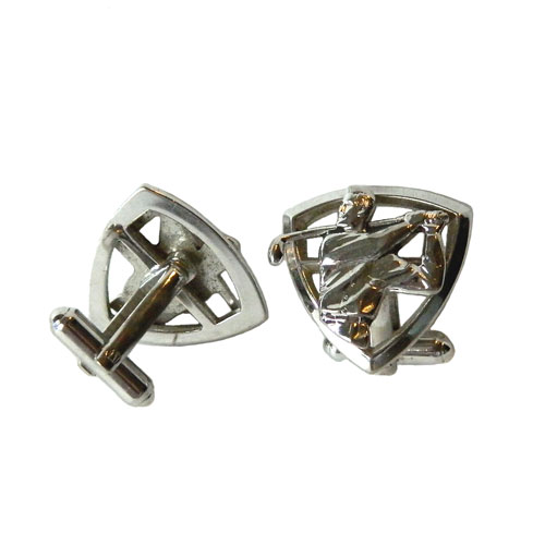 Golfer cufflinks