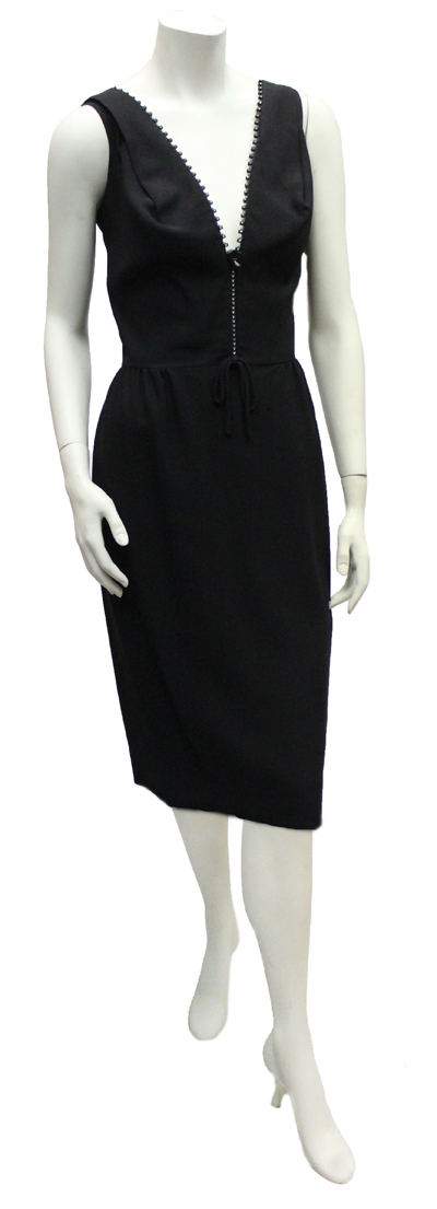 vintage 1960's little black dress