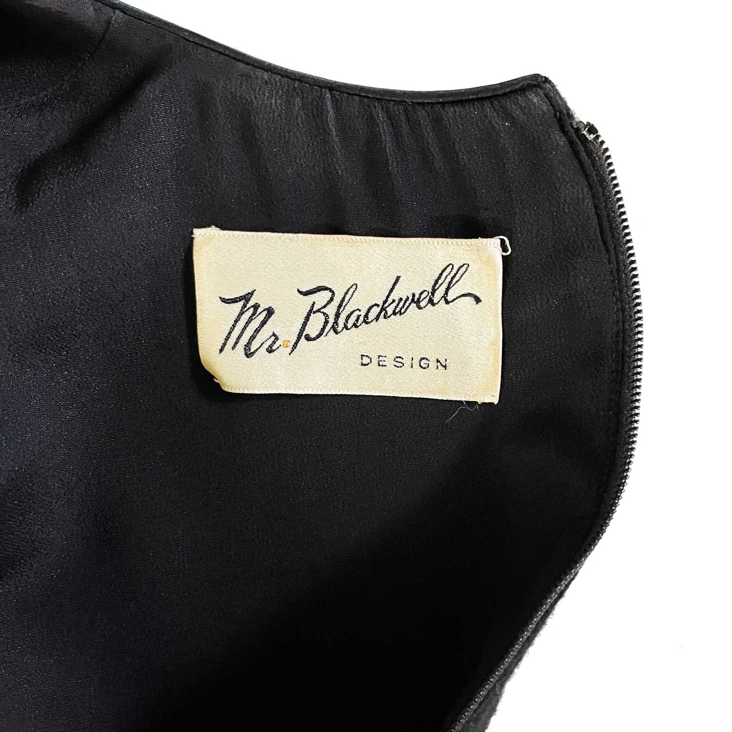 1960s Mr Blackwell label