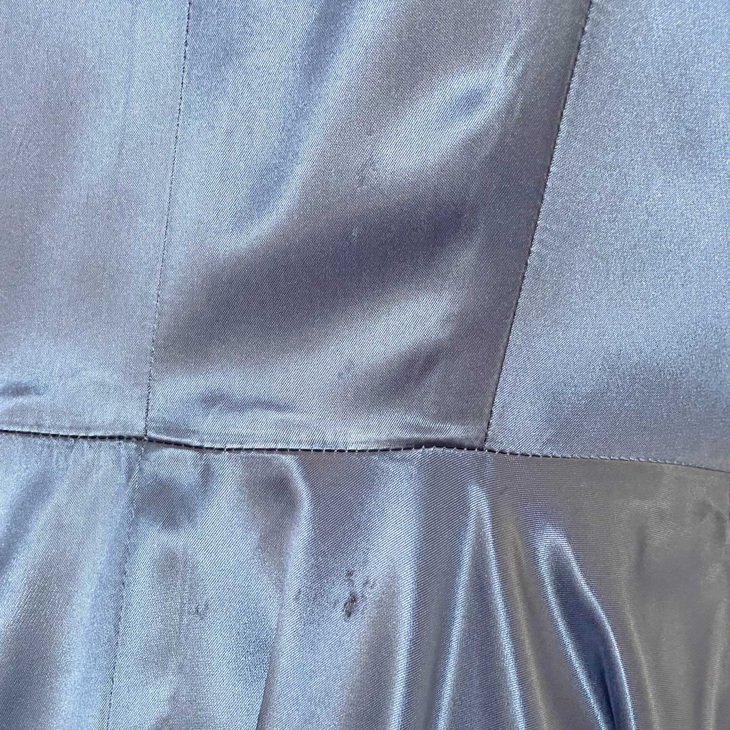 1950s satin dress