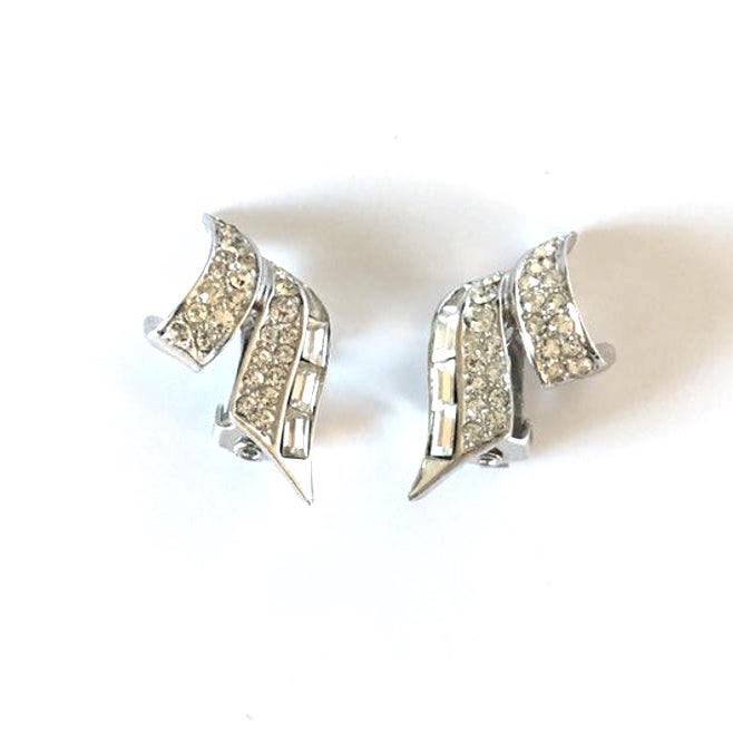 rhinestone earrings