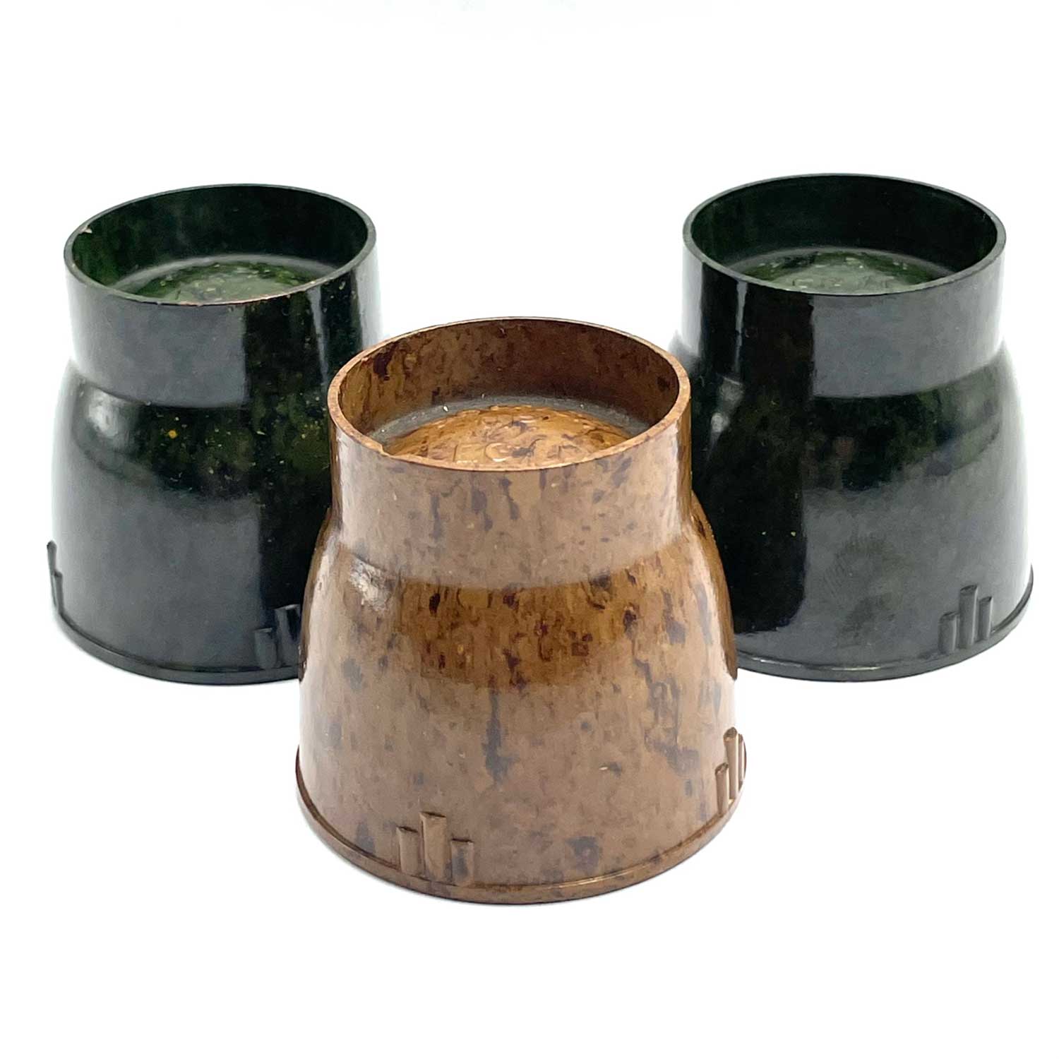 British marbled bakelite egg cups