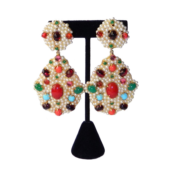 Kenneth J Lane drop earrings