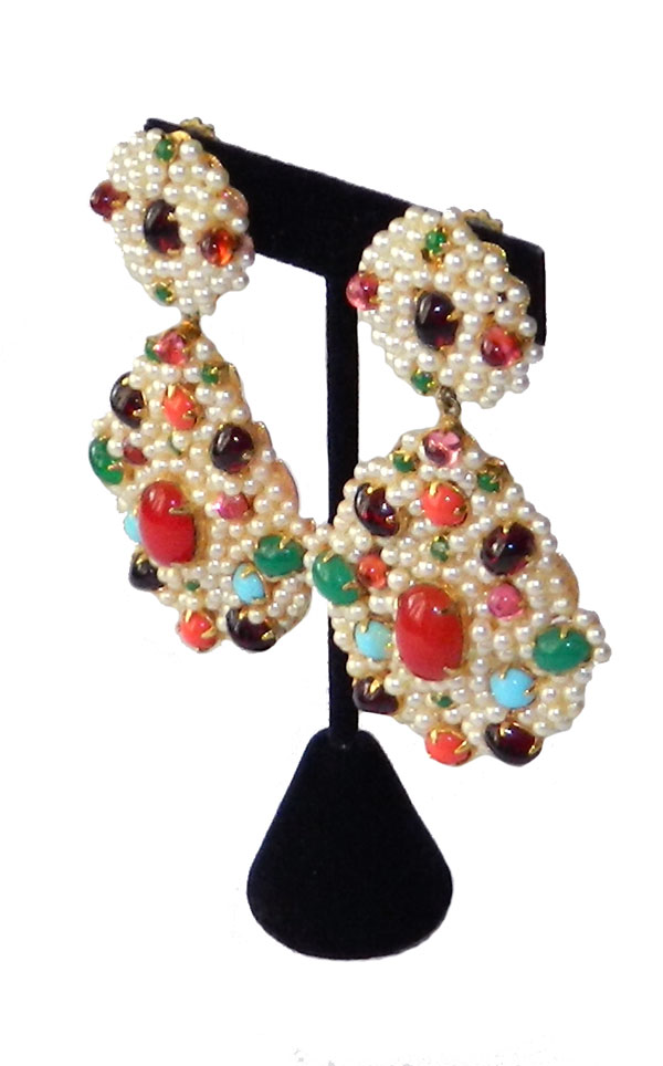 Kenneth J Lane drop earrings