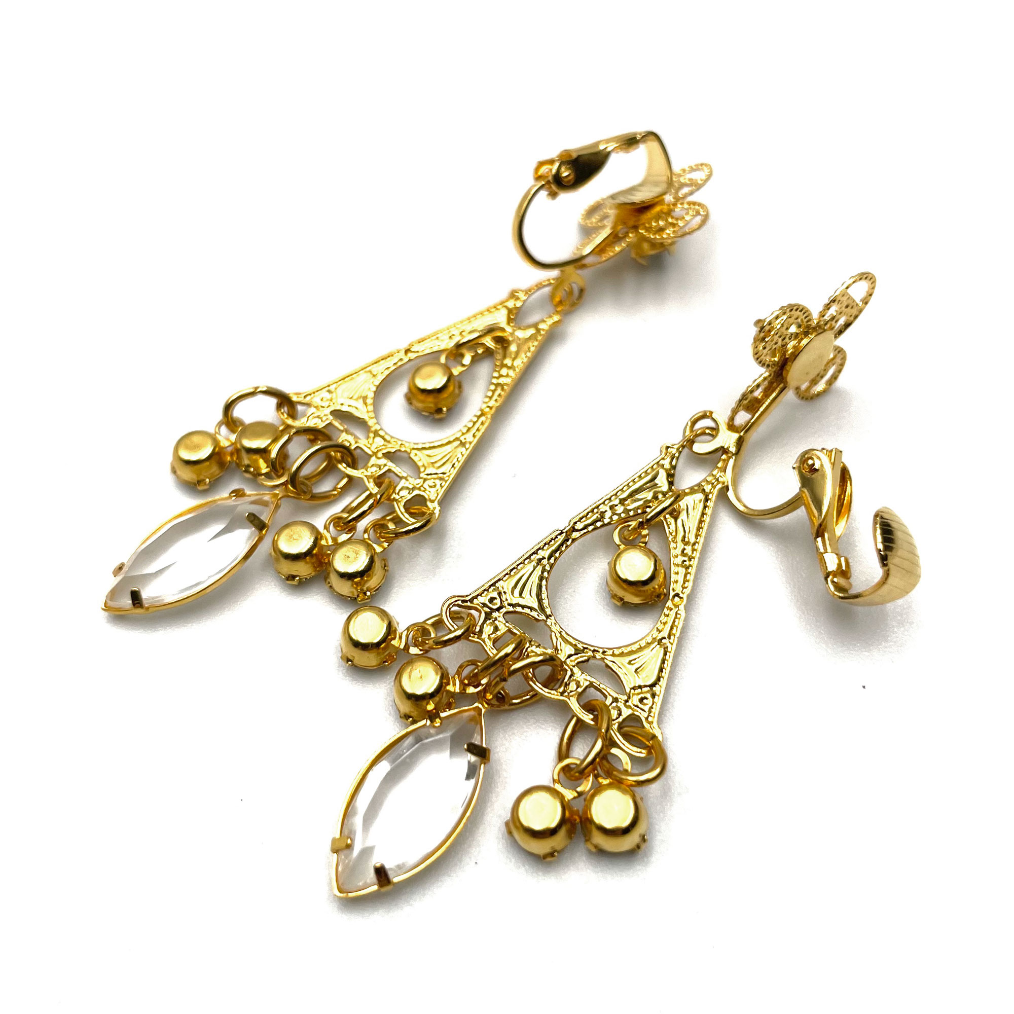 Park Lane rhinestone drop earrings