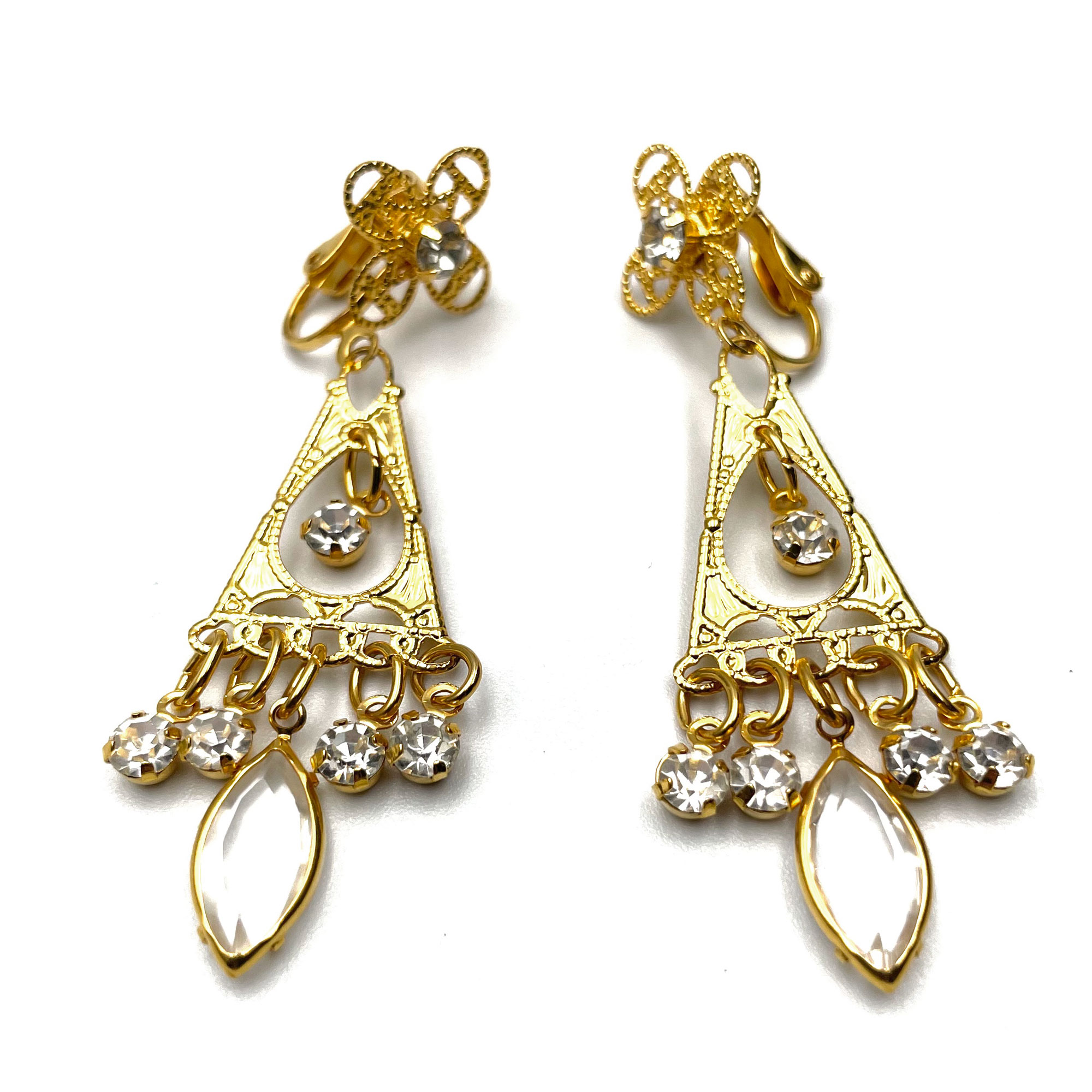 Park Lane rhinestone drop earrings