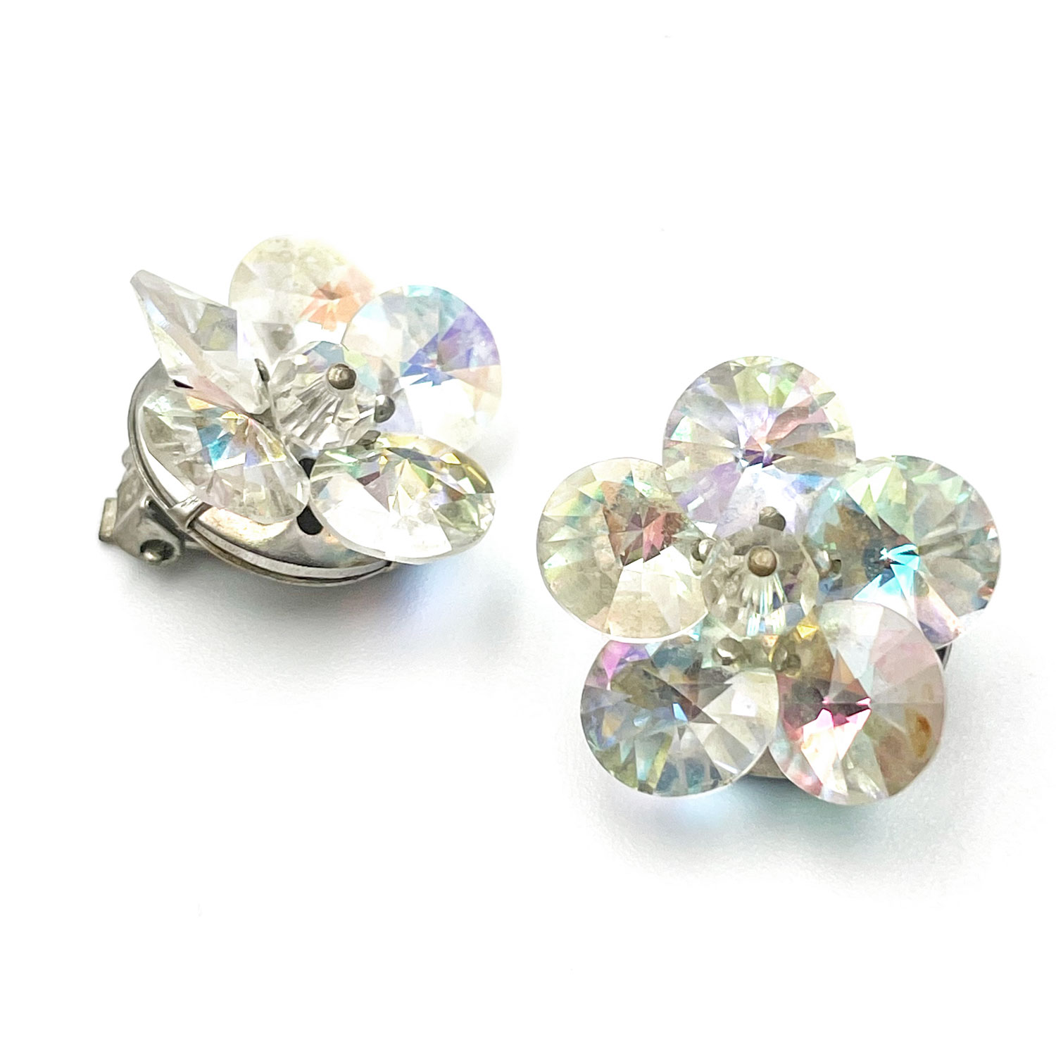 aurora borealis crystal earrings