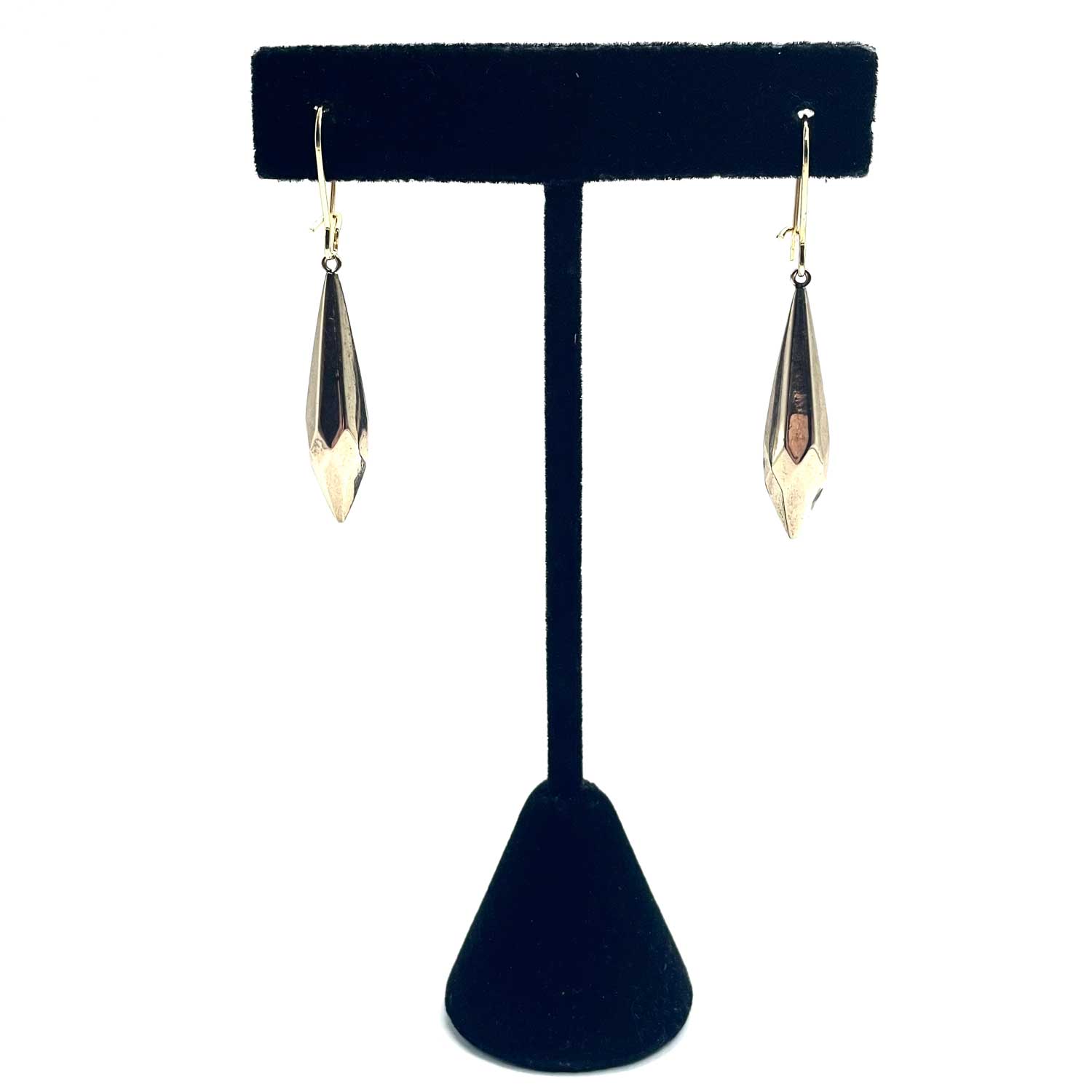 Victorian gold filled drop earrings
