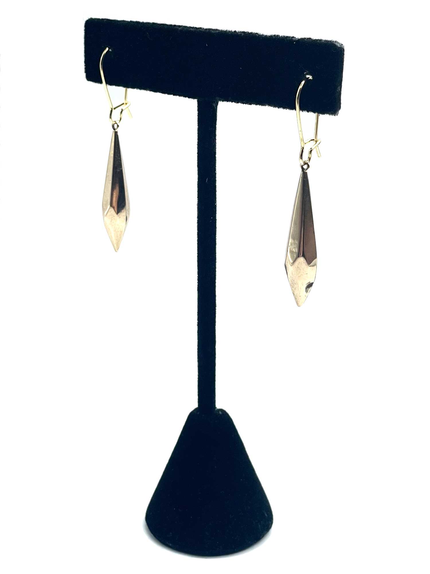 Victorian gold filled drop earrings