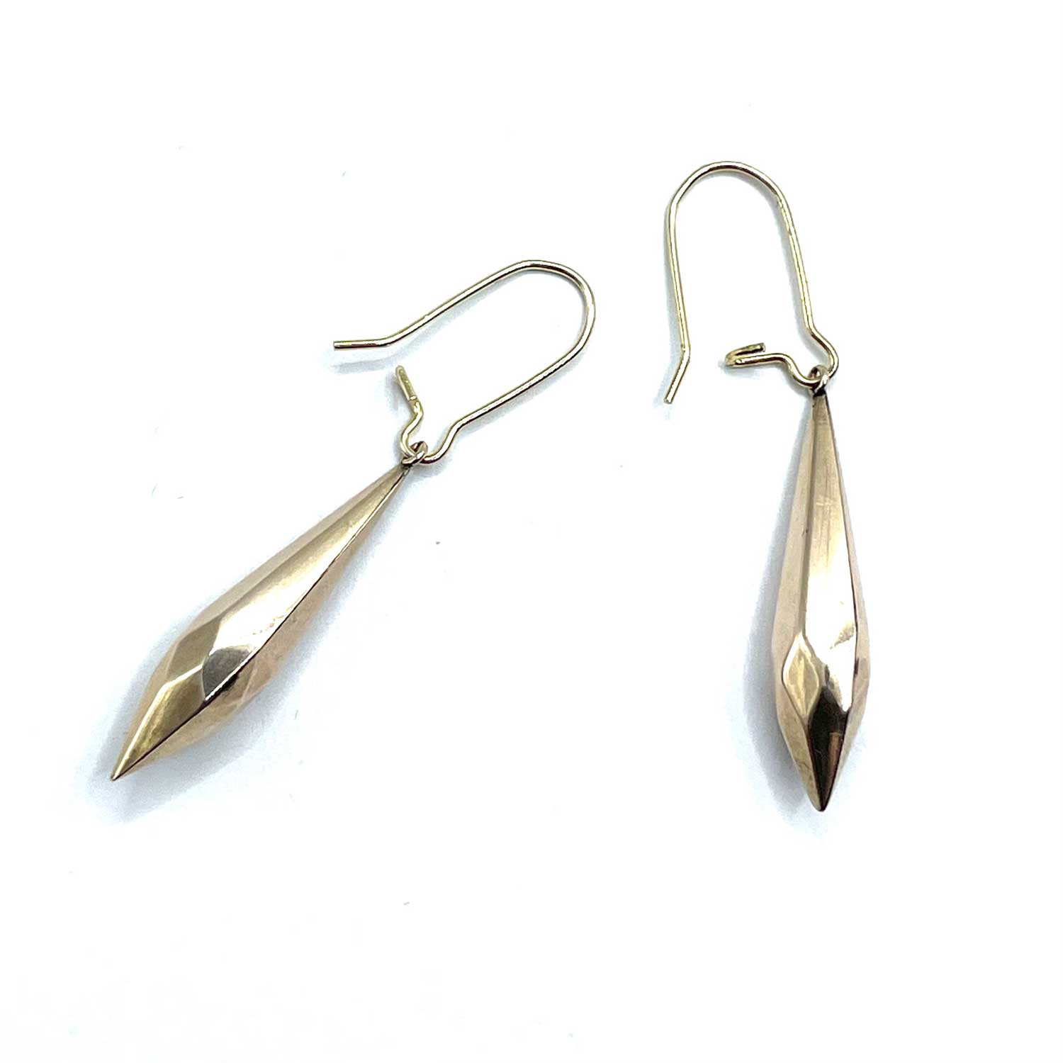 Victorian gold filled drop earrings