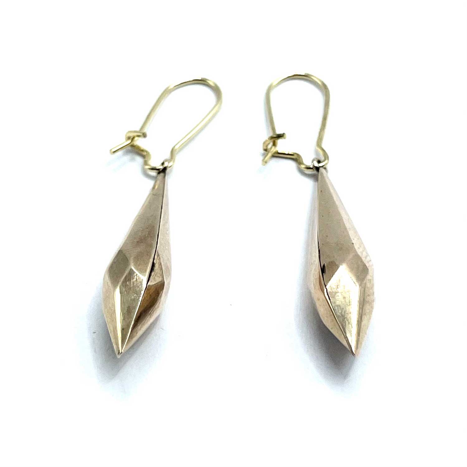 Victorian gold filled drop earrings